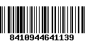 Código de Barras 8410944641139