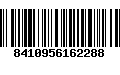 Código de Barras 8410956162288