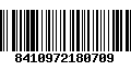Código de Barras 8410972180709