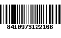 Código de Barras 8410973122166