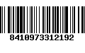 Código de Barras 8410973312192