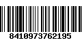 Código de Barras 8410973762195