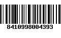 Código de Barras 8410998004393