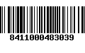 Código de Barras 8411000483039