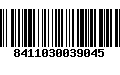 Código de Barras 8411030039045