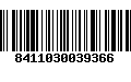 Código de Barras 8411030039366