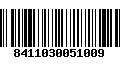 Código de Barras 8411030051009