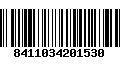 Código de Barras 8411034201530