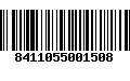 Código de Barras 8411055001508