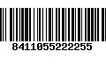 Código de Barras 8411055222255