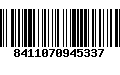 Código de Barras 8411070945337