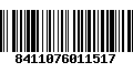 Código de Barras 8411076011517