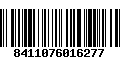 Código de Barras 8411076016277