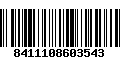 Código de Barras 8411108603543