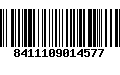 Código de Barras 8411109014577