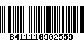 Código de Barras 8411110902559