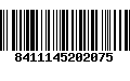 Código de Barras 8411145202075