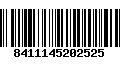 Código de Barras 8411145202525