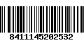 Código de Barras 8411145202532