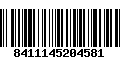 Código de Barras 8411145204581