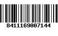 Código de Barras 8411169007144