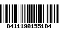 Código de Barras 8411190155104