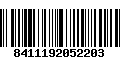 Código de Barras 8411192052203
