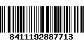 Código de Barras 8411192887713