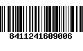 Código de Barras 8411241609006