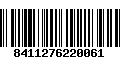 Código de Barras 8411276220061