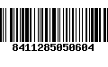 Código de Barras 8411285050604