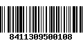 Código de Barras 8411309500108