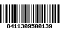 Código de Barras 8411309500139