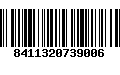 Código de Barras 8411320739006