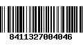 Código de Barras 8411327004046
