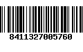 Código de Barras 8411327005760
