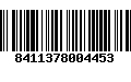 Código de Barras 8411378004453