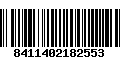 Código de Barras 8411402182553