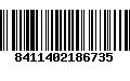 Código de Barras 8411402186735