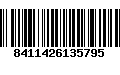 Código de Barras 8411426135795