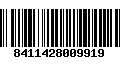 Código de Barras 8411428009919