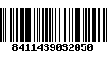 Código de Barras 8411439032050