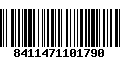 Código de Barras 8411471101790