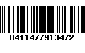 Código de Barras 8411477913472