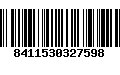 Código de Barras 8411530327598