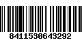 Código de Barras 8411530643292