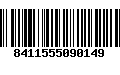 Código de Barras 8411555090149