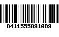 Código de Barras 8411555091009