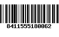 Código de Barras 8411555180062