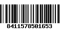 Código de Barras 8411578501653